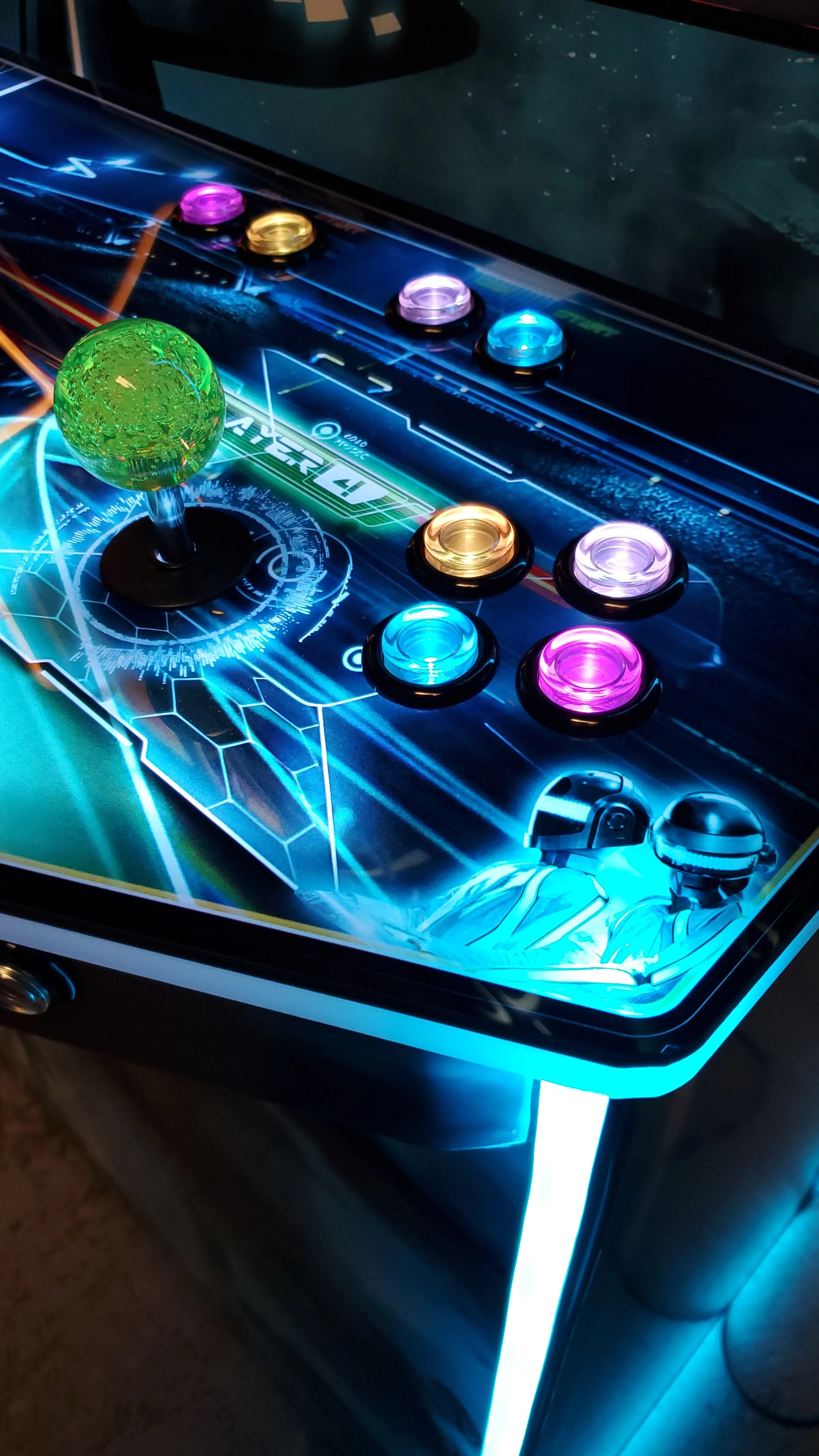 Backlit Control Panels — Paradox Arcade Systems
